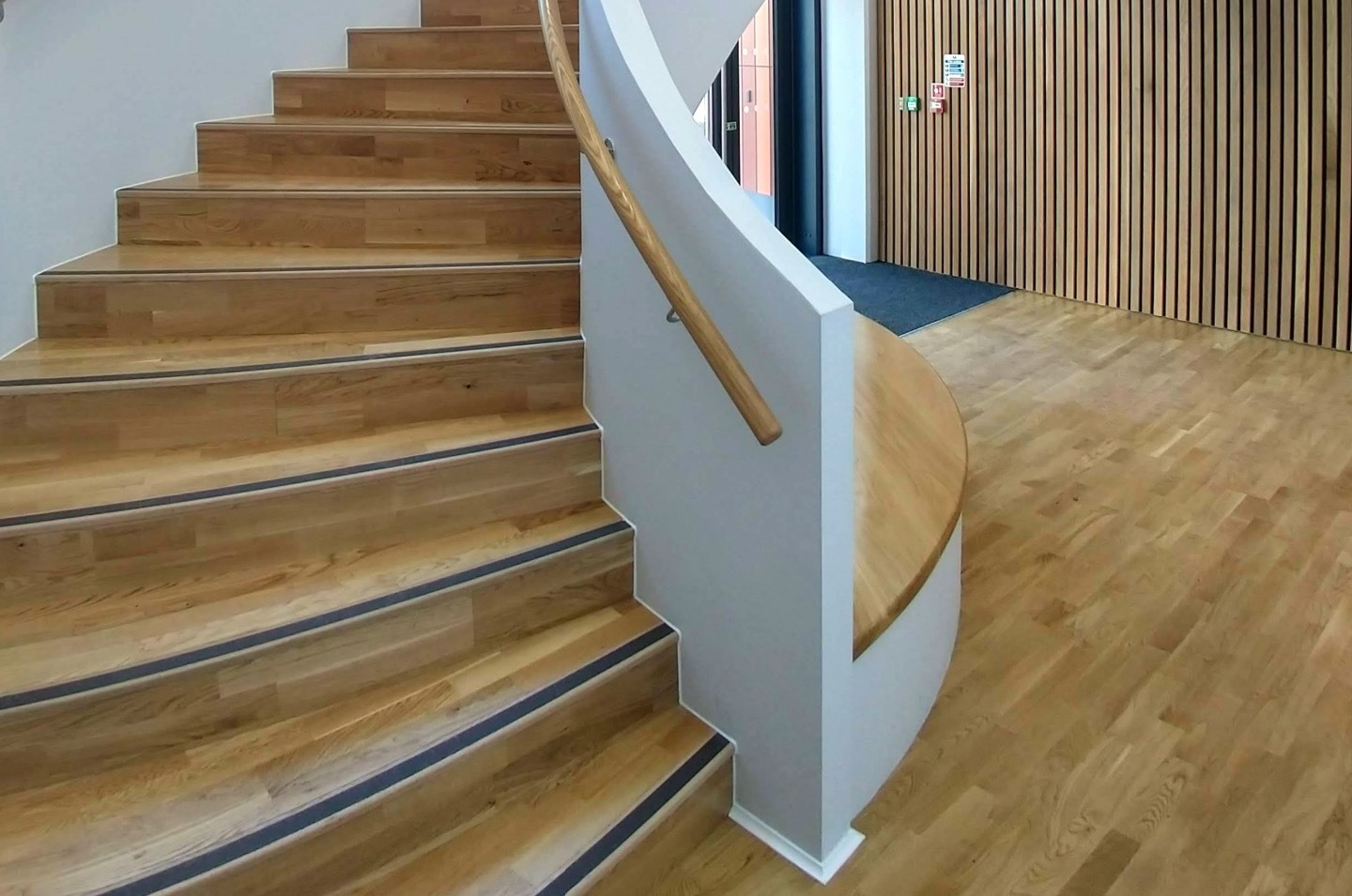 St Helen's School of Music - Internal photo of curved stair