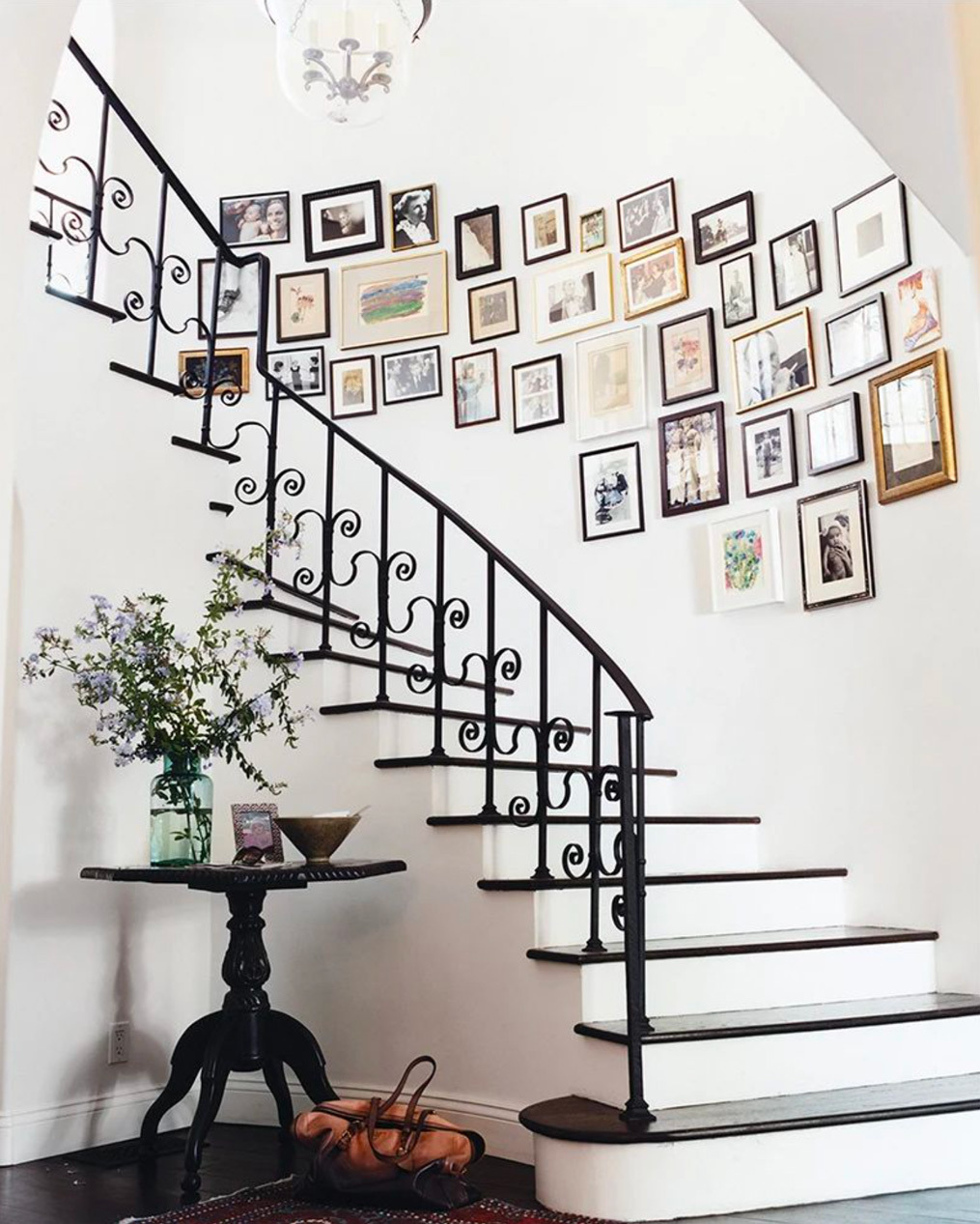 How To Hang Pictures & Decorate Around Spiral Stairs | Kallisto Stairs