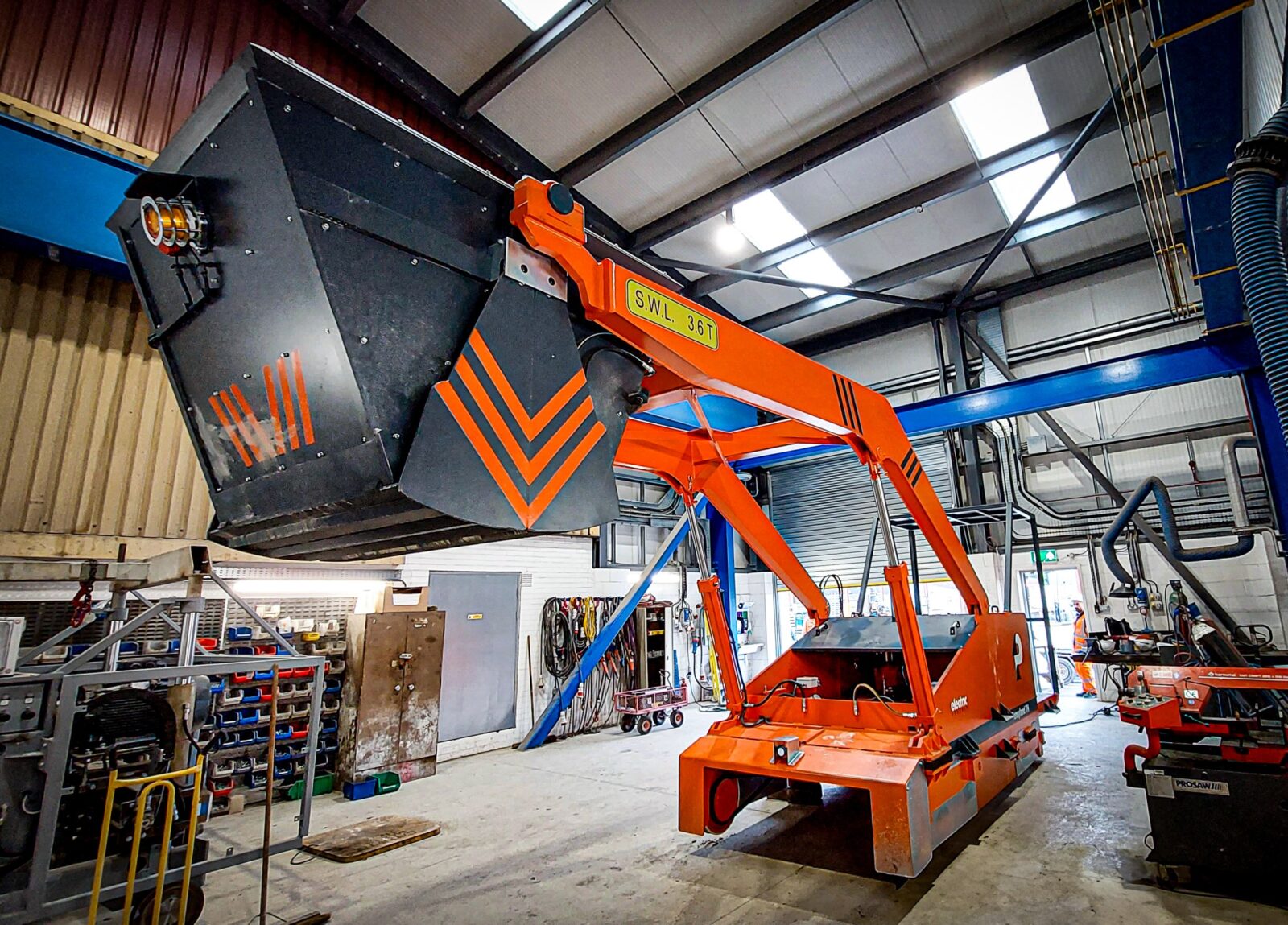 Battery Powered Concrete Transporter sustaibility